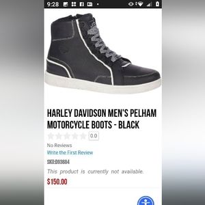 Harley-Davidson sneakers size 11. Gray and silver.